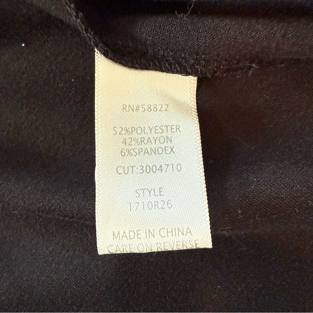 Max Studio Soft Black Oversized Blazer, Size XL - Picture 5 of 7